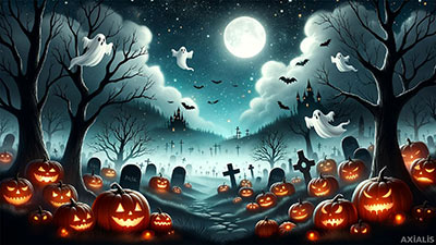 Halloween 2023 slideshow — ghosts, castles and classic pumpkins