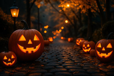 Halloween 2025 slideshow — ghosts, castles and classic pumpkins